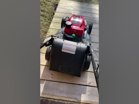 Brand new Honda Mower Hard start | fixed for good 👍 #shorts - YouTube