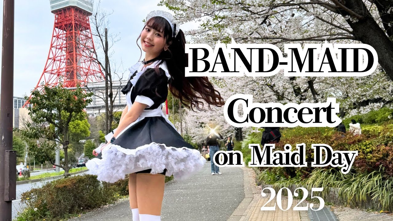 We went to Band Maid concert on Maid Day 2025 - YouTube