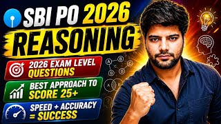 SBI PO. 2026, REASONING, LATTEST PATTERN QUESTIONS 