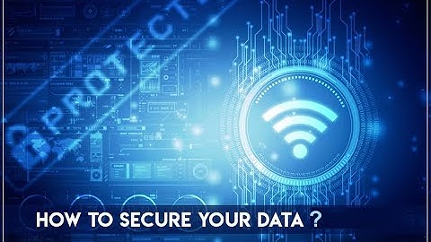 How to secure your data/ files?