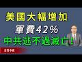 美国突然大幅增加军费42%，中共已经逃不过灭亡！
