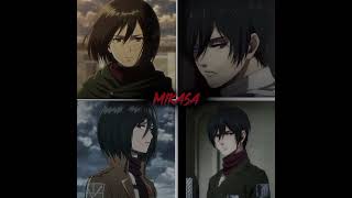 Mikasa Ackerman 😳 #makemefamous #edit #anime #fun
