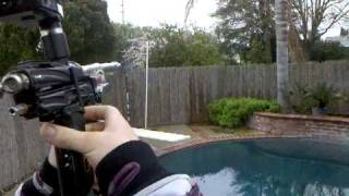 Autococker Outkast E-blade shooting