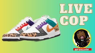 LIVE COP : Nike Dunk low Patchwork