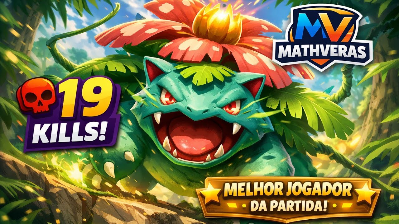 19 KILLS DE VENUSAUR 😱 | GAMEPLAY ABSURDA NO UNITE