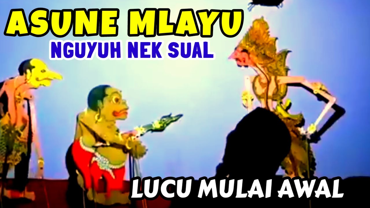 Wayang kulit lucu Dalang Ki Seno Nugroho 