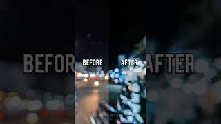 Bokeh Shoot  Neon Street Night Light Bokeh  Lightroom Preset shorts