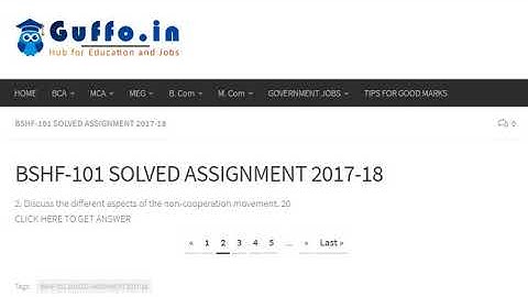 BSHF-101 SOLVED ASSIGNMENT 2017-18