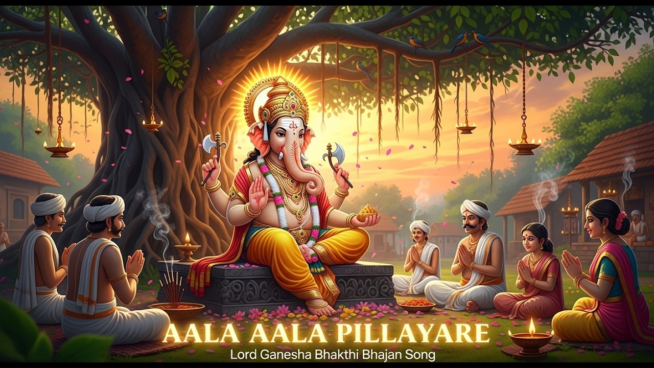 AALA AALA  PILLAYARE | Lord Ganesha Bhakthi  Bhajan Song