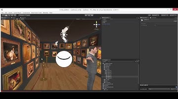 VR Art Gallery Quick Demo  - Unity complete project