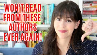 Won't Read More Books by These Popular Authors Ever Again! || Books with Emily Fox