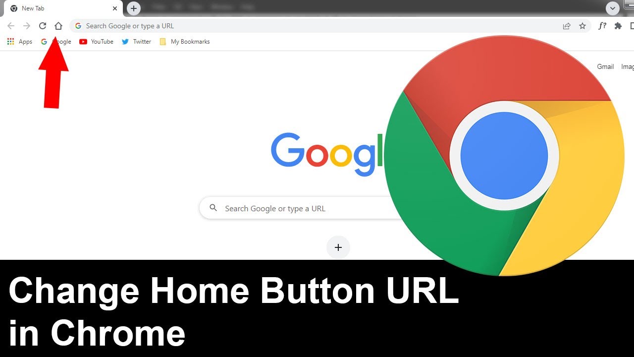 How to Change URL of Home Button in Chrome?