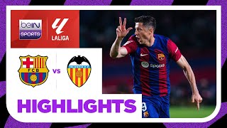 บาร์เซโลน่า 4-2 บาเลนเซีย | ลาลีกา ไฮไลต์ LaLiga 23/24