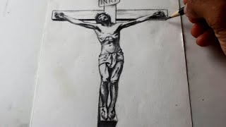 Como desenhar Jesus Cristo Cruscificado screenshot 3