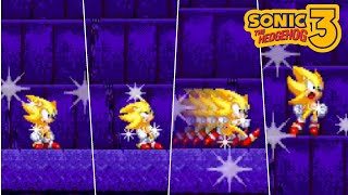 sonic 3 A.I.R android (Modgen Project Classic sonic mod) gameplay sandopolis zone