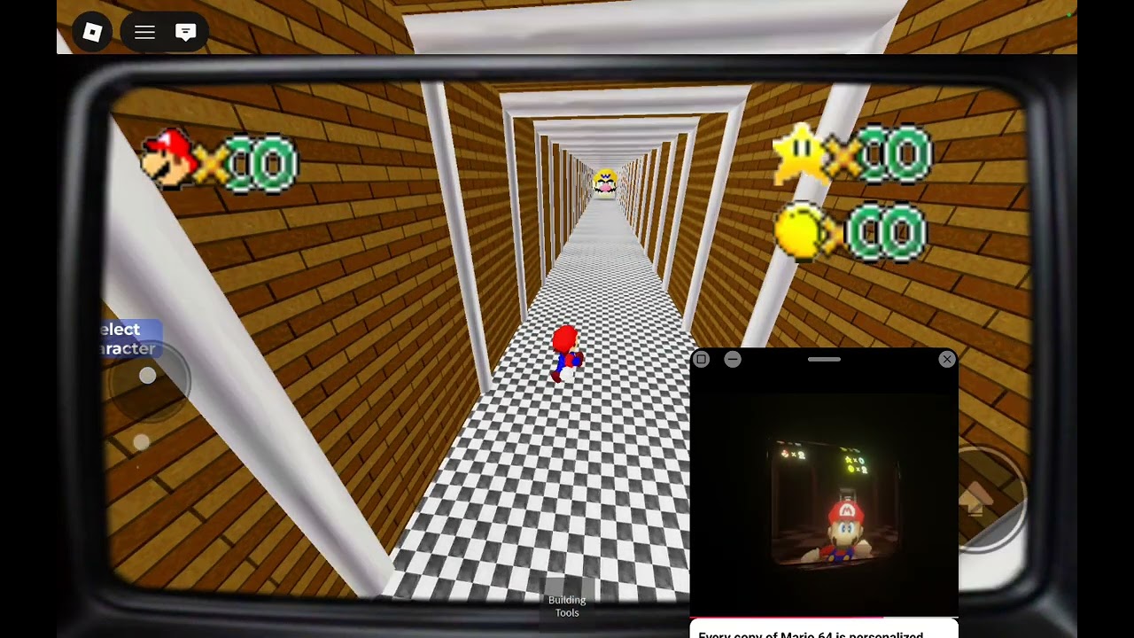 every copy super mario 64 is personailzed wario apparition 1995/07/29 build