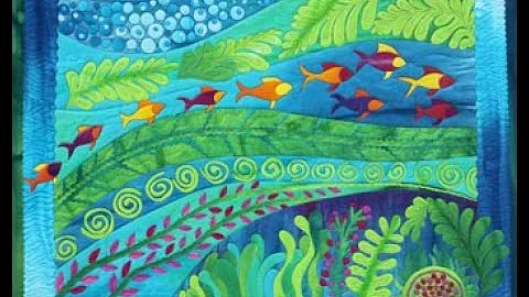 How do you bind quilt blocks together?