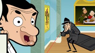 Bean Catches Art Thief Mr Bean Animated Season 1 Funny Clips Mr Bean World