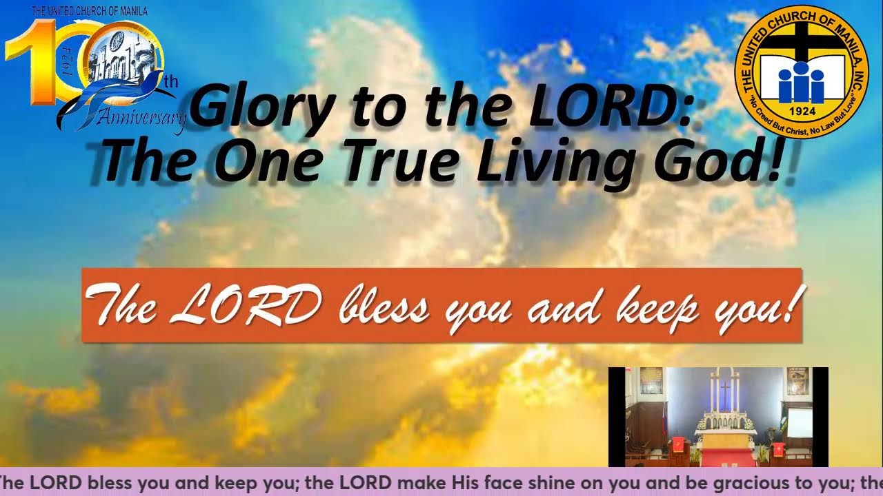 THE UNITED CHURCH OF MANILA (TUCM), 02 June 2024