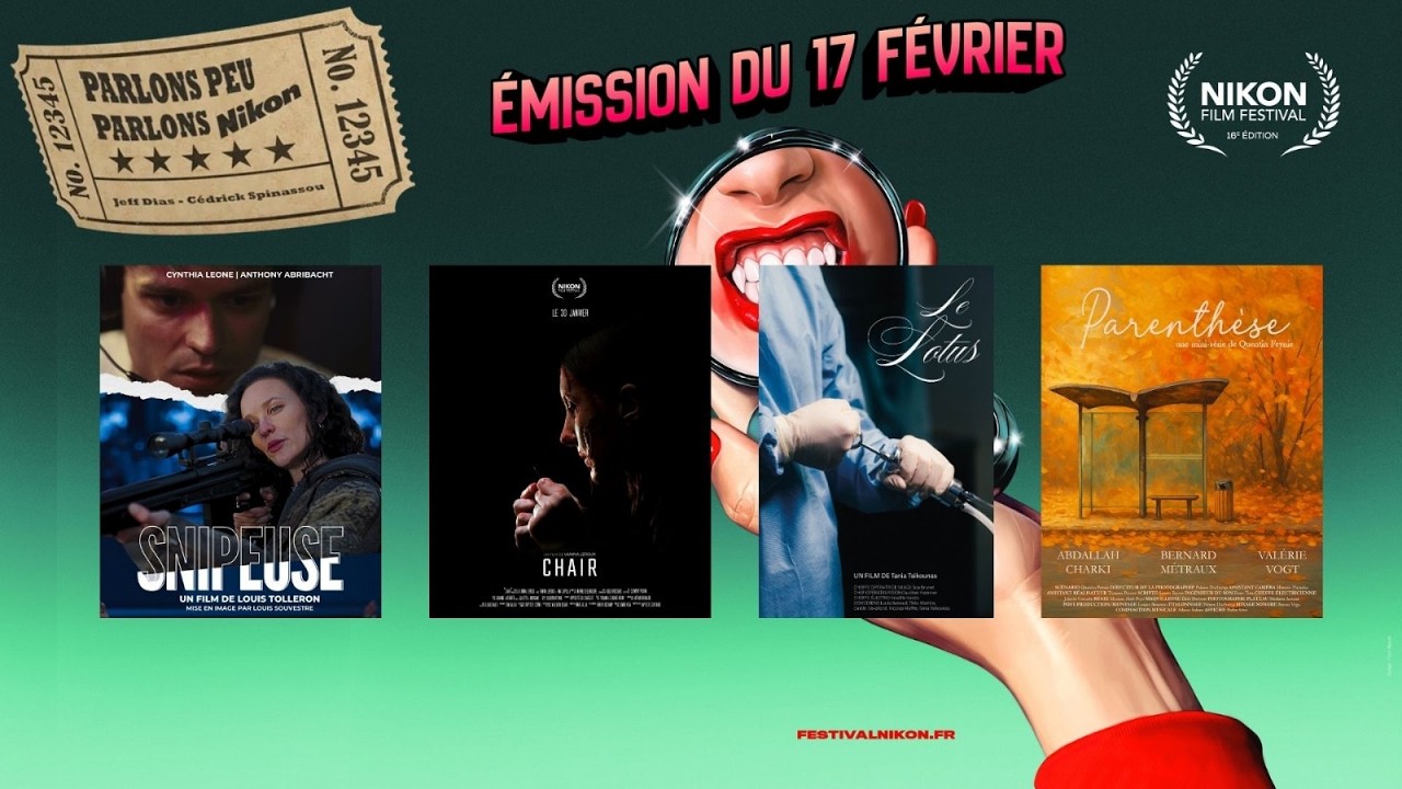 PARLONS PEU, PARLONS NIKON  saison 5. 3ème émission émission.