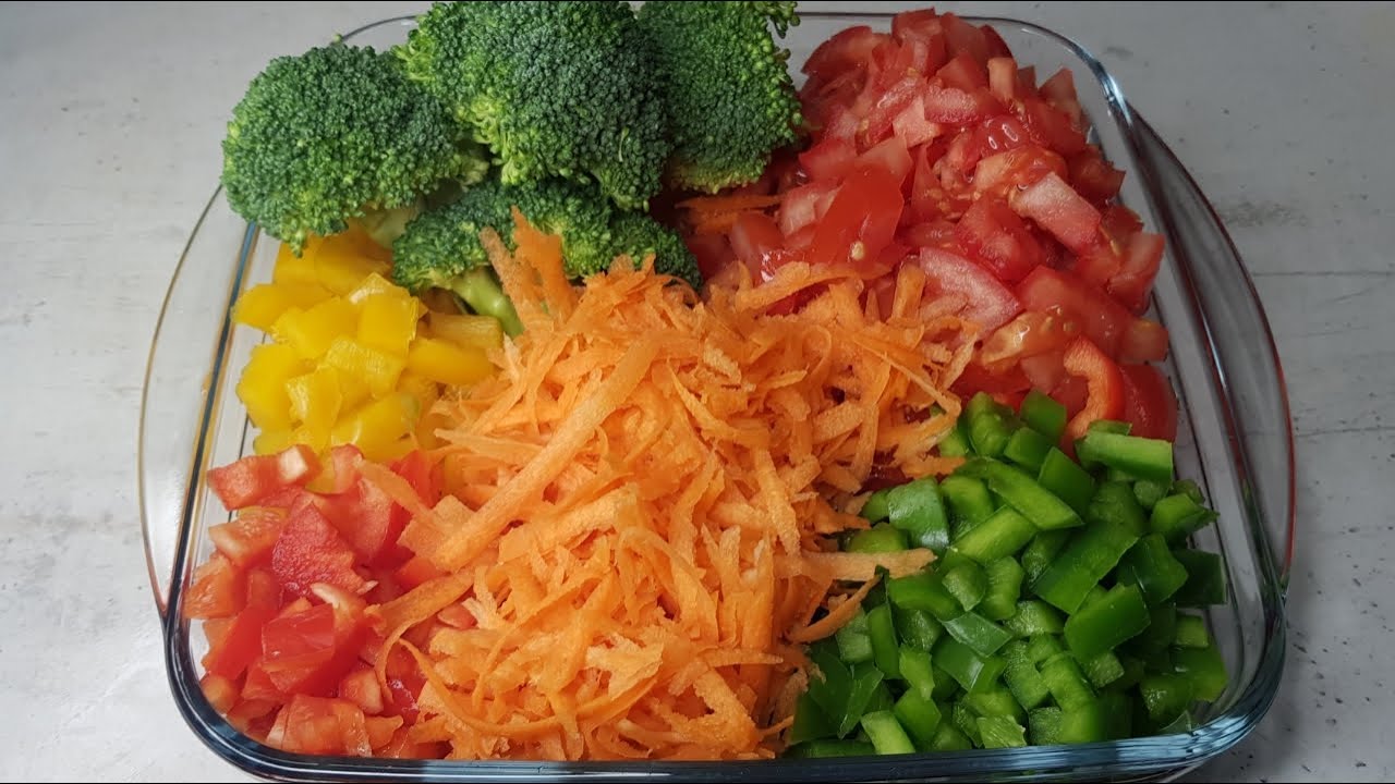 Yam and broccoli recipe YouTube