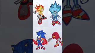 how to draw Sonic step by step drawings #shorts #sonic #drawing #kids