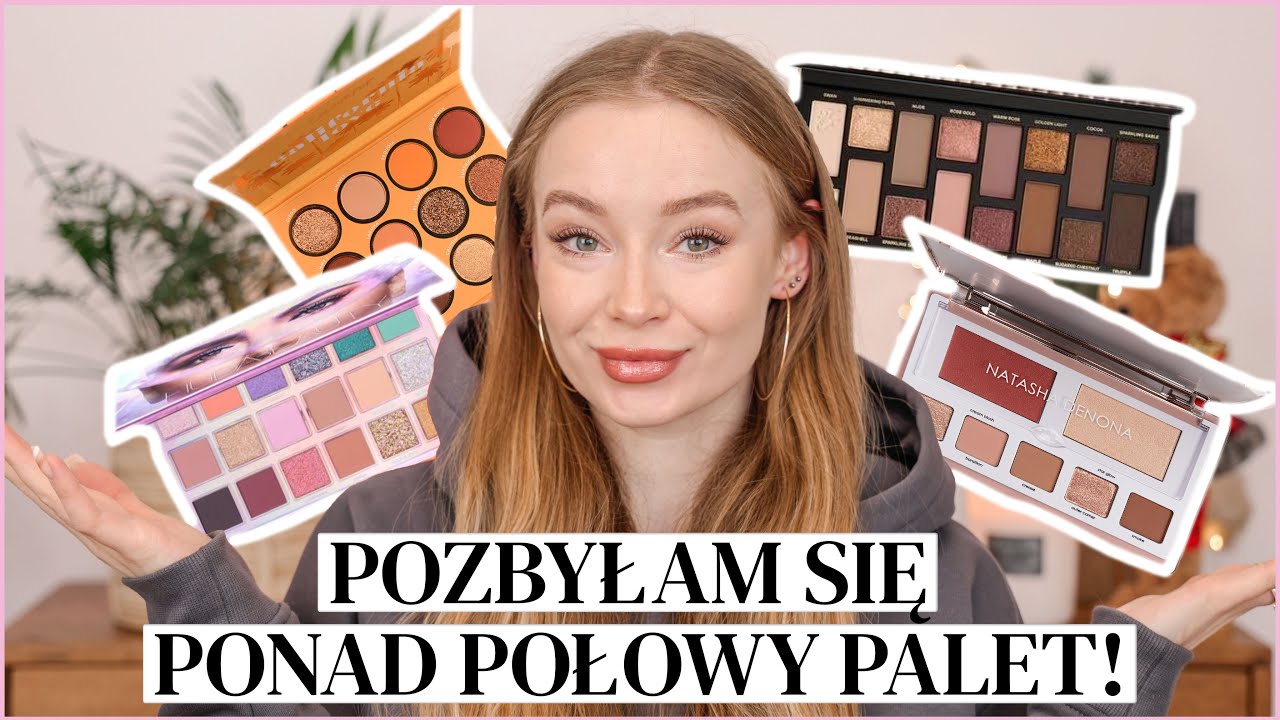 SPRZĄTAM SWOJĄ TOALETKĘ 2023 | PALETY CIENI