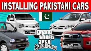 I Installed Pakistani Cars in Gta San Andreas! screenshot 4