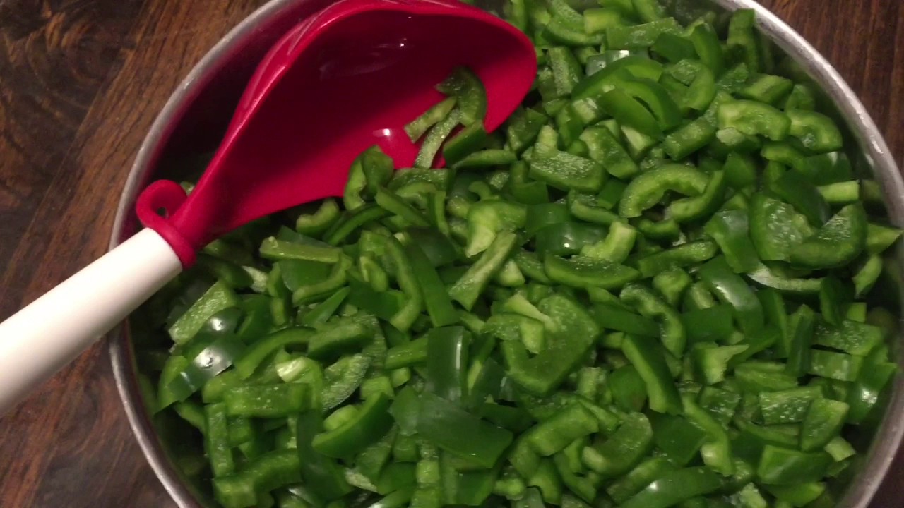 Freezing Bell Peppers - YouTube