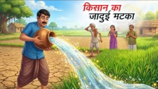 किसान का जादुई मटका | Kisan Ka Jaadui Matka | Hindi Kahaniya |#hindicartoon #kahani #cartoon 