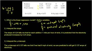 Famous AP Statistics: Topic 2.8 LSRL Example Net Worth