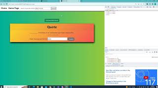 Quote Game App screenshot 1