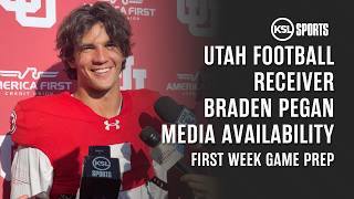 Utah Football Receiver Braden Pegan: First Week Game Prep