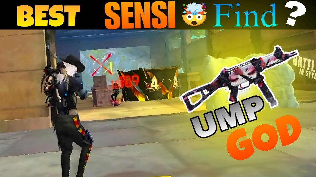 Freefire ump headshot trick ⭐ 