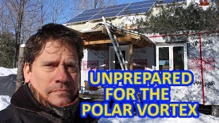 Stuck in a Polar Vortex at my Off Grid Cabin