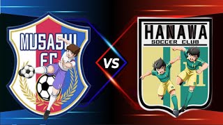 Captain Tsubasa Japan League MUSASHI VS HANAWA #16