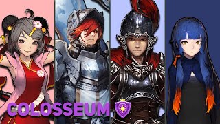 Crusaders Quest - Colosseum - Lee Caeneus Koxinga Aubrey