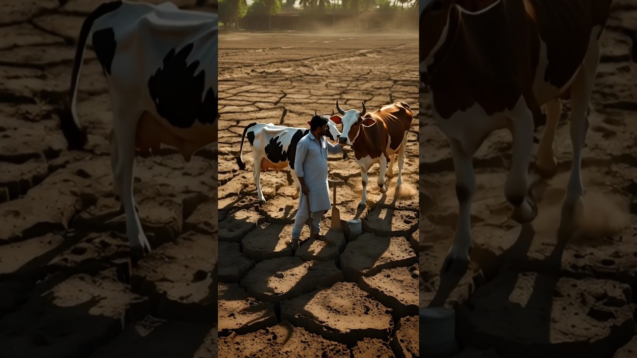 🥺 किसान और गाय || 
