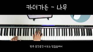 나무 (반주악보, 3단악보 ) - 카더가든