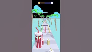 Juice Run - Gameplay Walkthrough iOS Android Max Level  #shorts