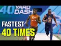 The Top 5 Fastest 40 Yard Dash Times at Each Position Since 2010