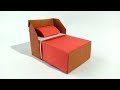 Cama de papel origami - How to Make a Paper Bed
