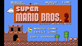 Super Mario Bros 2 | World 8 | 8-1 to 8-4 | Walkthrough