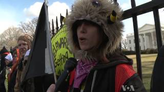 Thousands March on White House to Protest Climate Change