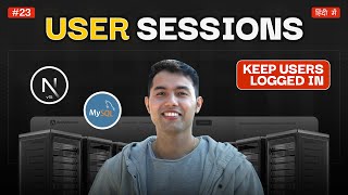 Celebrity Full Stack Session Management🔐Generate, Hash & Store Session Token in DB after Login | Ep 22 Profile