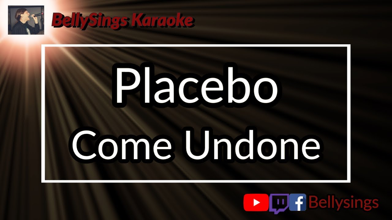 Placebo - Come Undone (Karaoke)