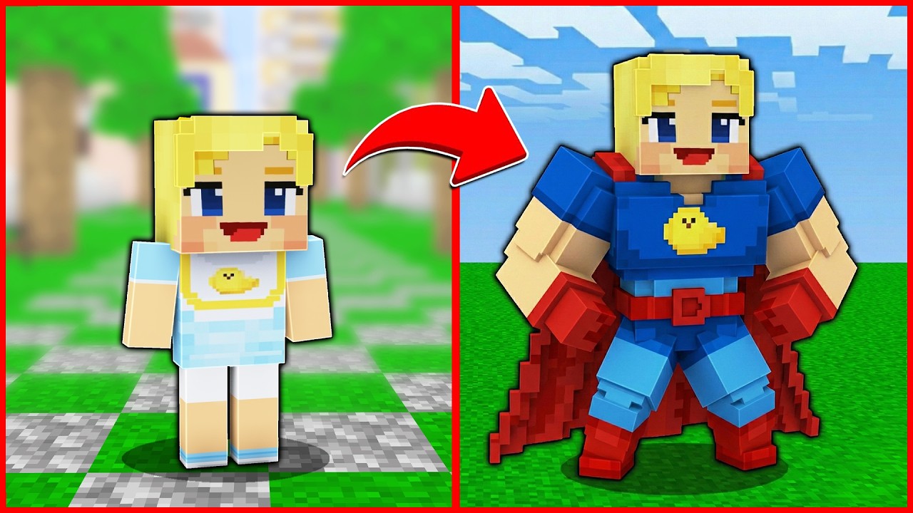 EFEKAN'IN BEBEĞİ EFE SÜPER KAHRAMAN OLDU! 😱 - Minecraft ZENGİN FAKİR HAYATI