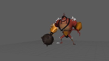 Game Animation Portfolio project 2 showcase! (Monster Jump)