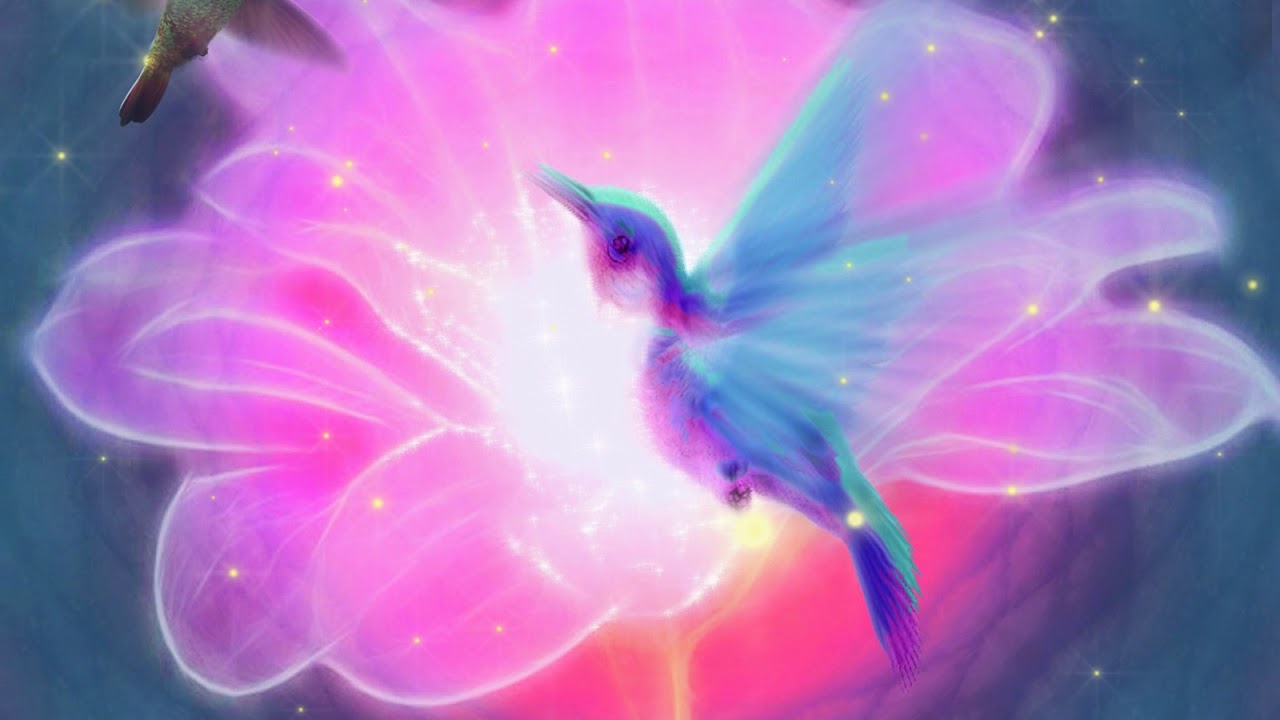 Hummingbird - Hafiz, sufism  ஜ Video by Ellen Vaman (Warning; there may be strobes/flashing lights)