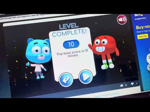 Gumball Dream Escape Old Cartoon Network Flash Game 